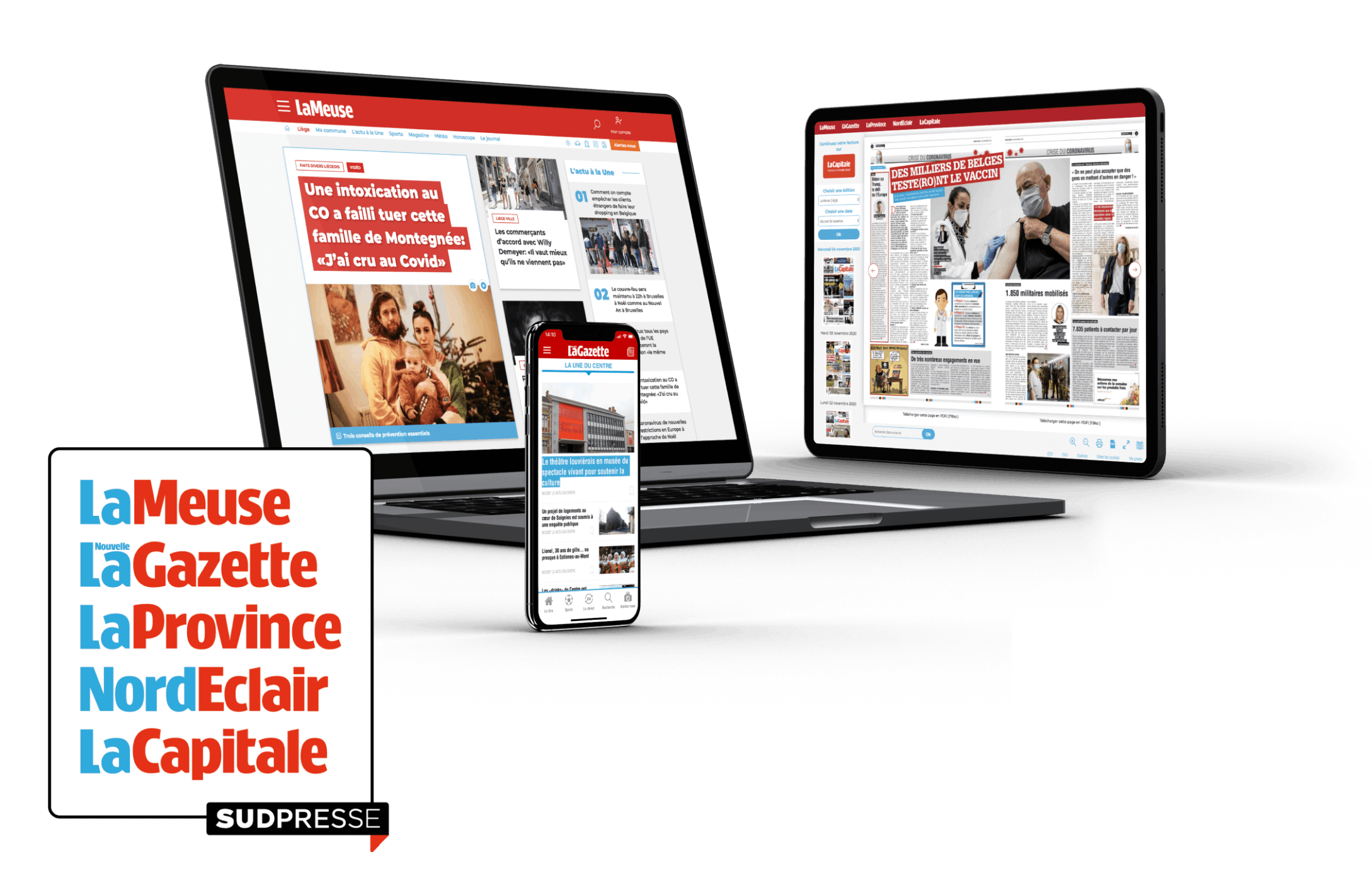 Voo Votre abonnement numérique à <strong>Sudpresse Premium</strong>